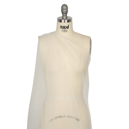 Nylon Tulle 108" - Ivory - Pavlova Wide Collection