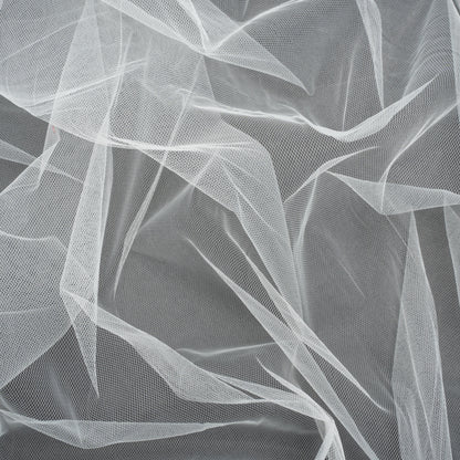 Nylon Tulle 108" - Ivory - Pavlova Wide Collection