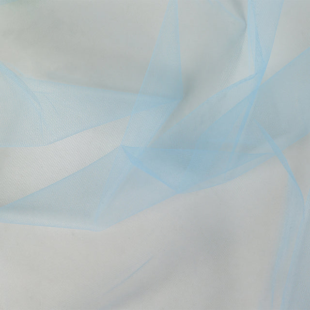 Nylon Tulle 108" - Cyan Blue - Pavlova Wide Collection