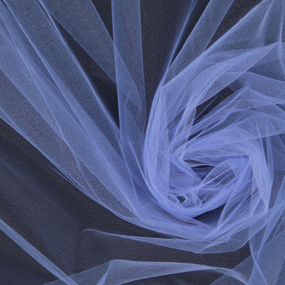 Nylon Tulle 108" - Periwinkle - Pavlova Wide Collection Detail