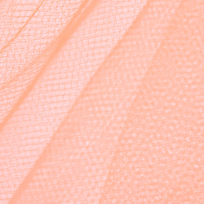 Nylon Net Tulle - Shrimp - Gianna Collection Detail
