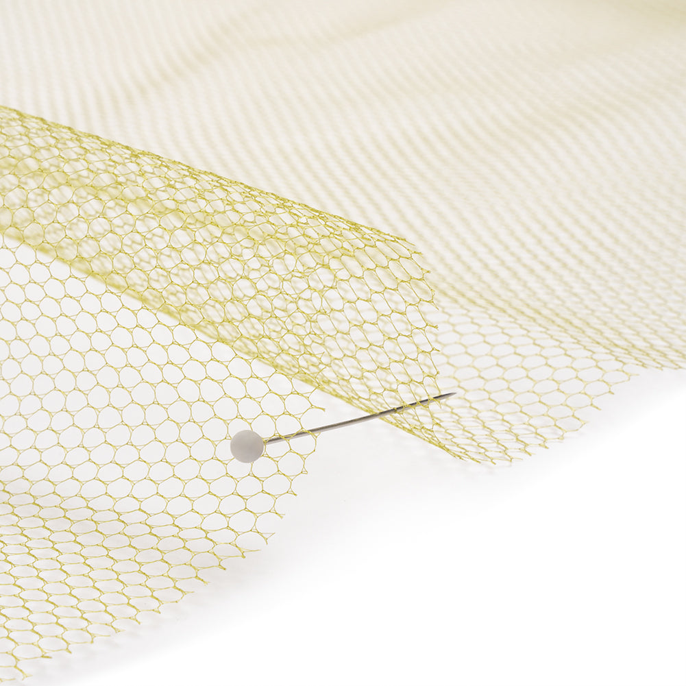 Nylon Net Tulle - Antique Gold - Gianna Collection Detail