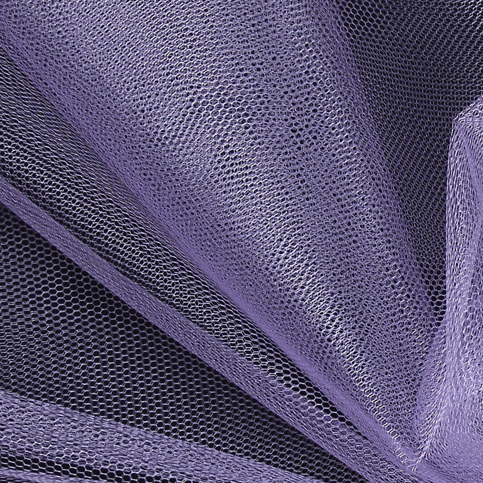 Nylon Net Tulle - Wisteria - Gianna Collection Detail