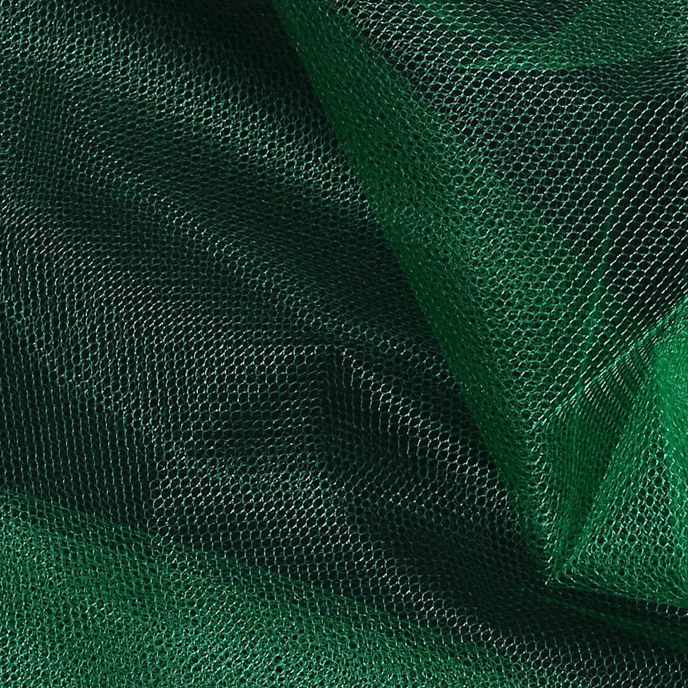 Nylon Net Tulle - Kelly Green - Gianna Collection Detail