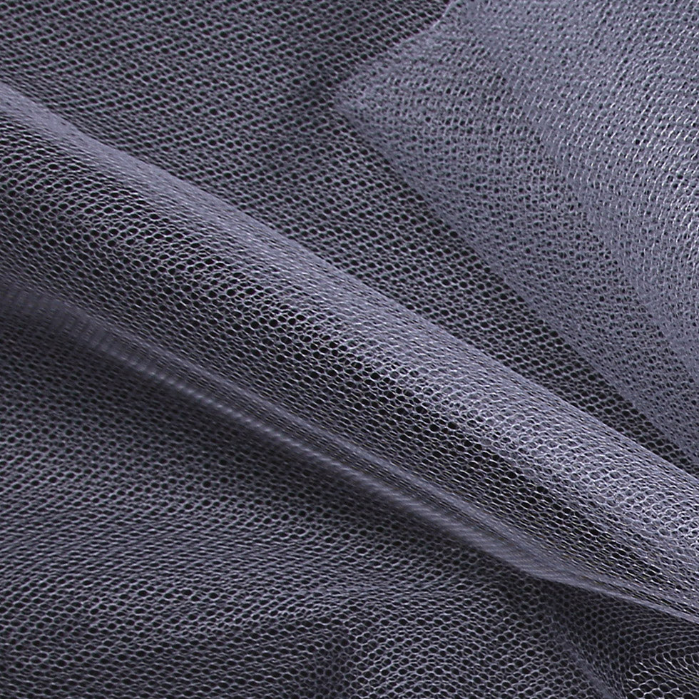 Nylon Net Tulle - Gray - Gianna Collection
