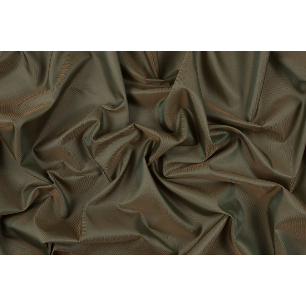 Orange/Green Iridescent Twill Lining Full