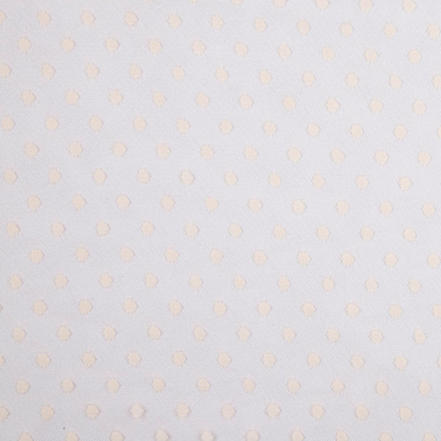 Dotted Beige Tulle