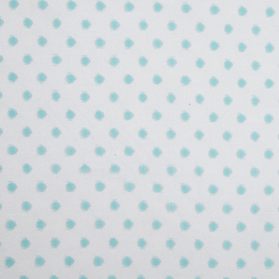 Polka Dots Tulle Crinoline - Seafoam