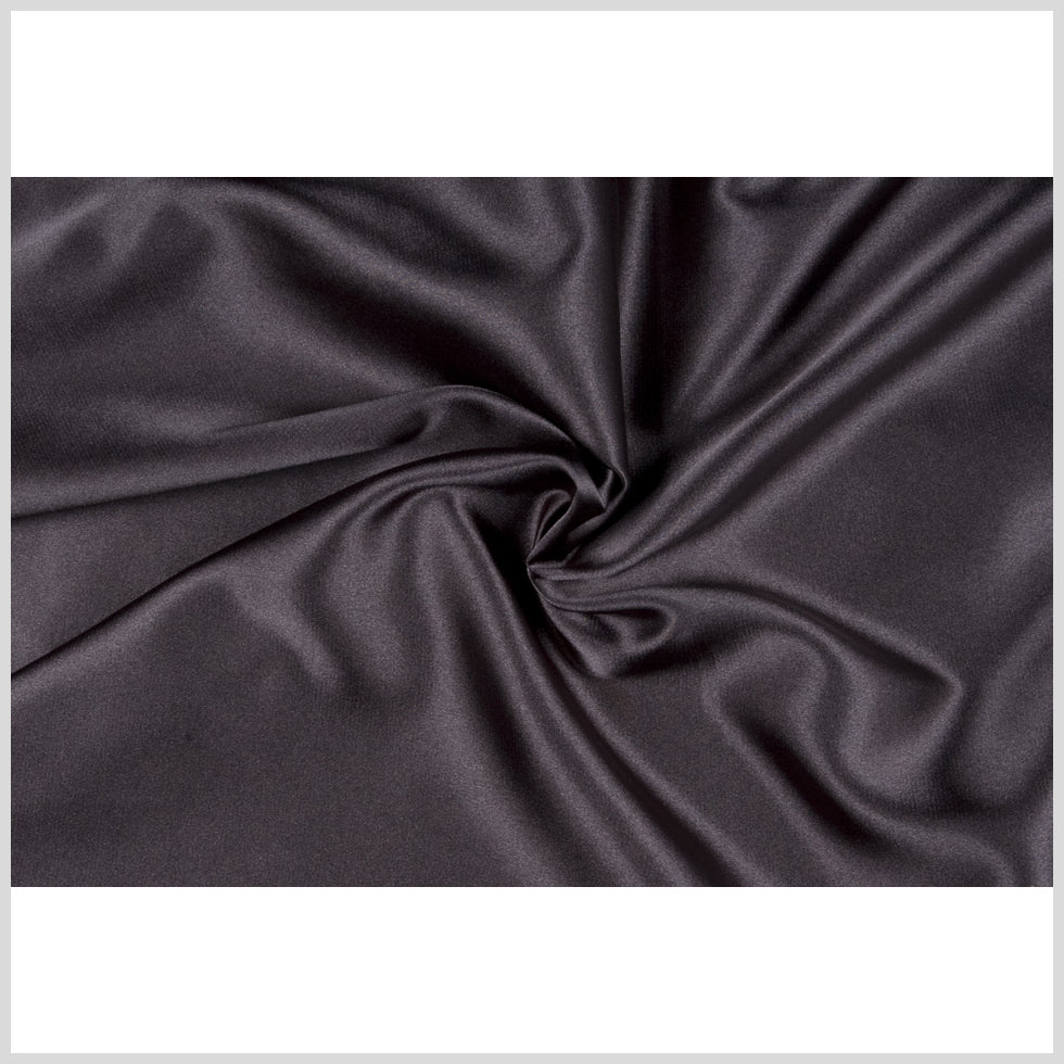 Charcoal Solid Charmeuse Full