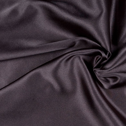 Charcoal Solid Charmeuse