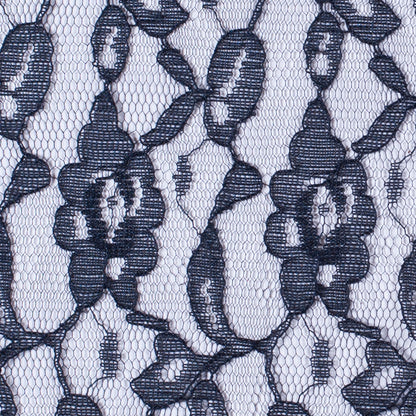 Black Floral Lace Detail