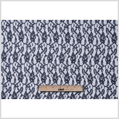 Black Floral Lace Full