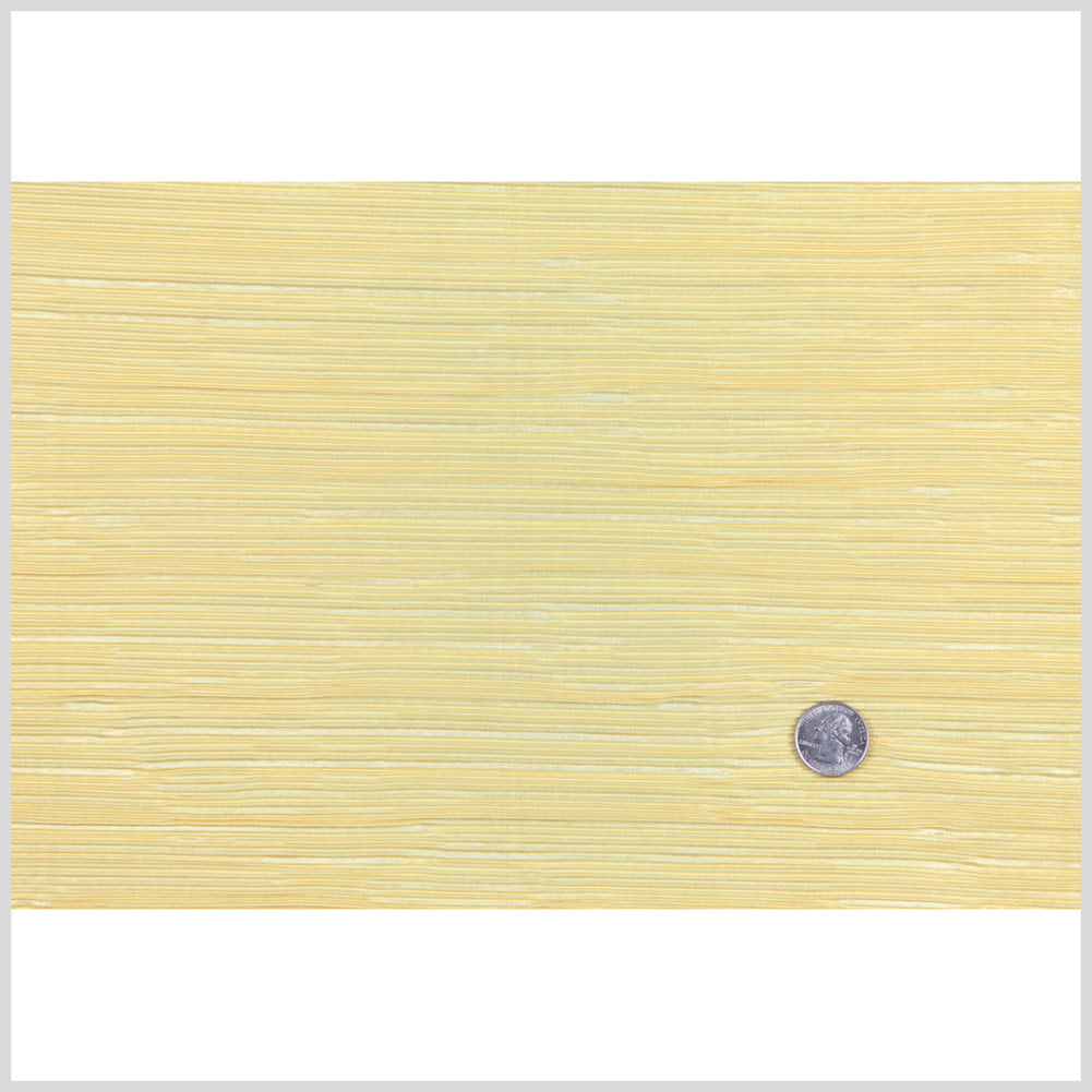 Yellow Polyester Plise Full