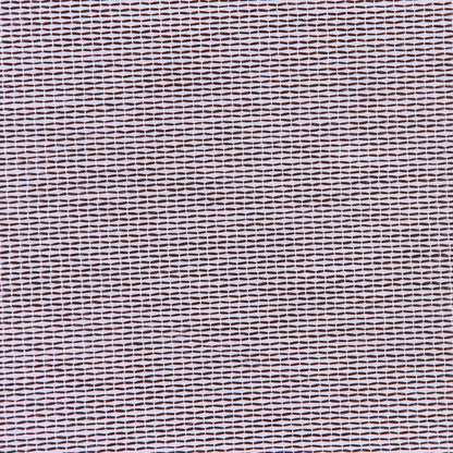 Italian Pale Pink and Chocolate Striped Polyester and Raffia Woven