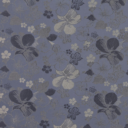 Italian Stone and Pale Gold Stretch Floral Polyester Jacquard/Brocade