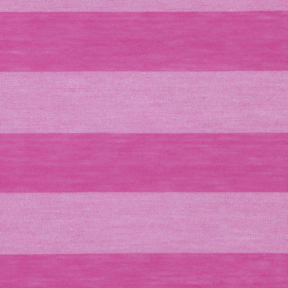 Pink and Fucshia Striped Cotton Jersey Detail