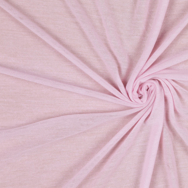 Baby Pink Light-weight Polyester Jersey