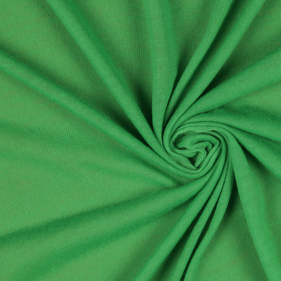 Kelly Green Light-weight Polyester Jersey Detail
