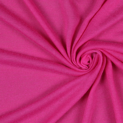 Magenta Light-weight Polyester Jersey Detail