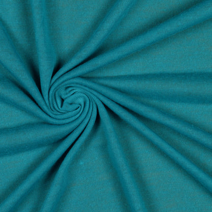 Turquoise Polyester Jersey Detail