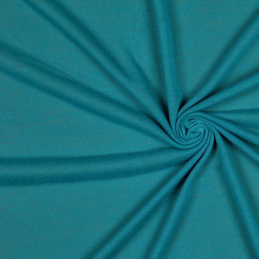 Turquoise Polyester Jersey