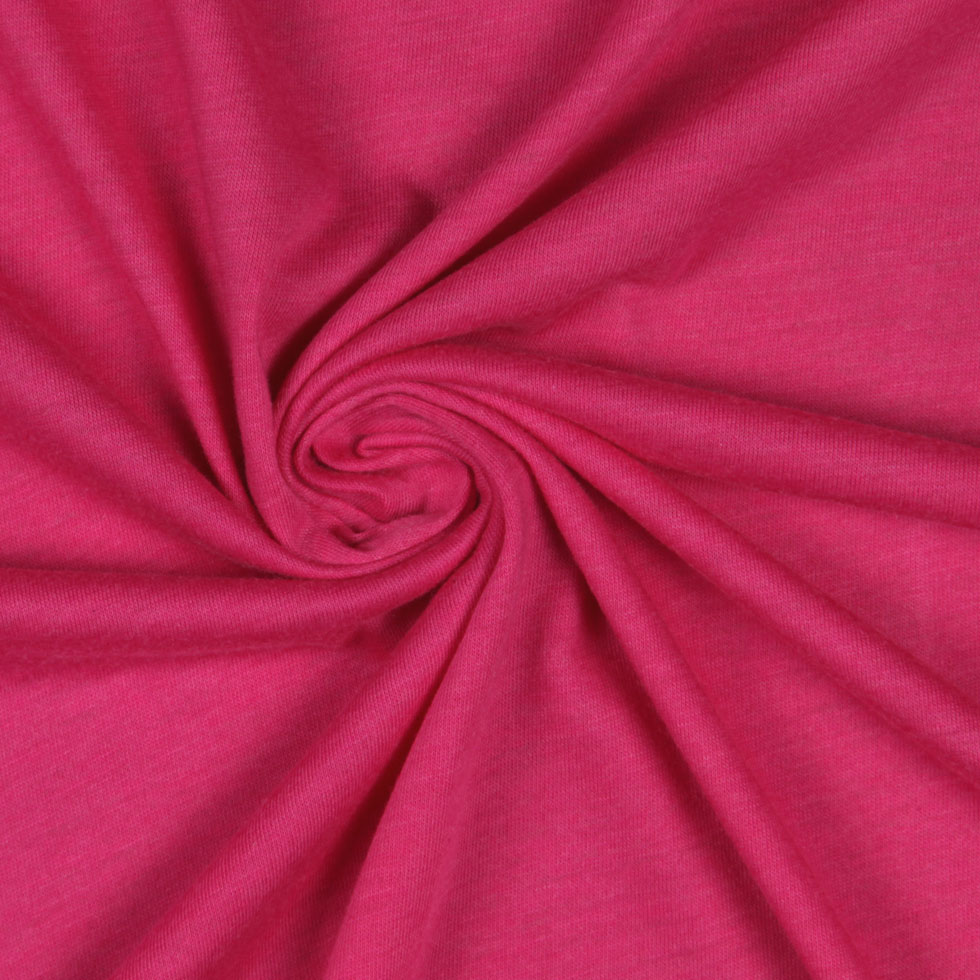 Fuchsia Light-Weight Polyester Jersey Detail