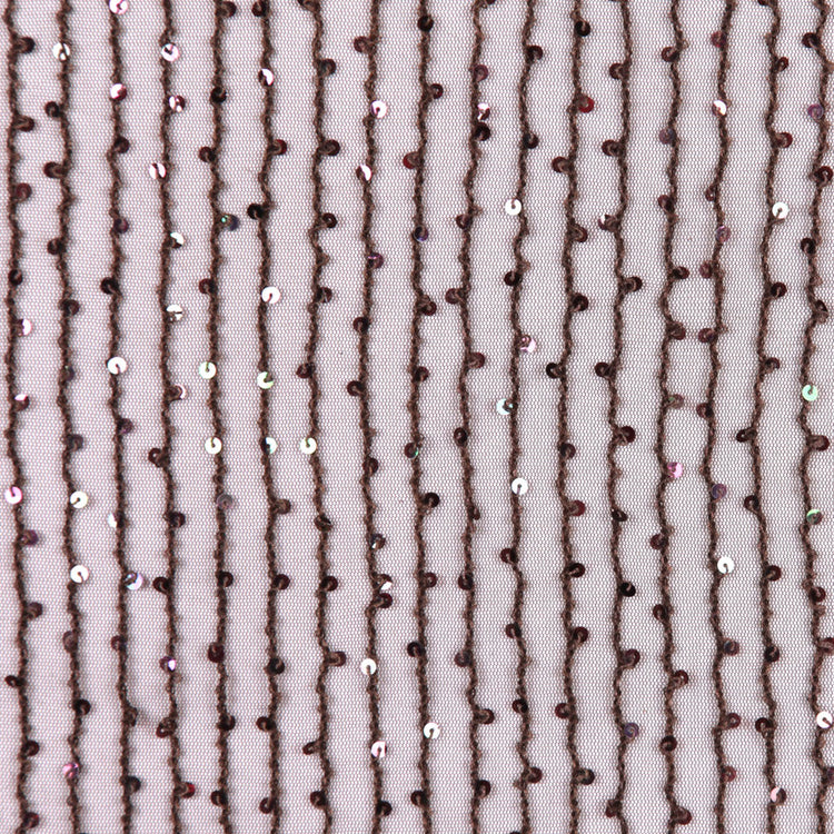 template--25130090922057__main-Chocolate Sequin Striped Mesh