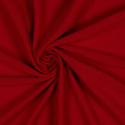 Red Solid Jersey Detail