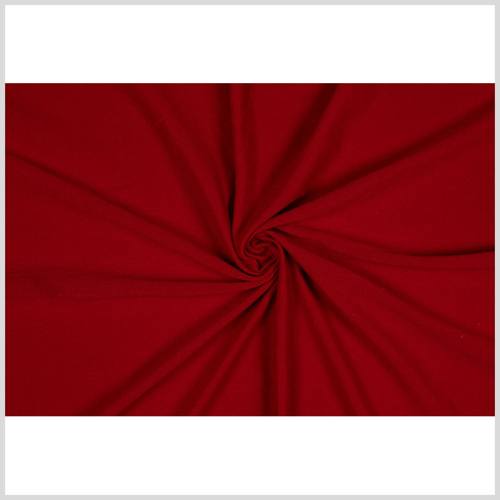 Red Solid Jersey Full