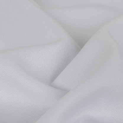 White Polyester Twill Detail