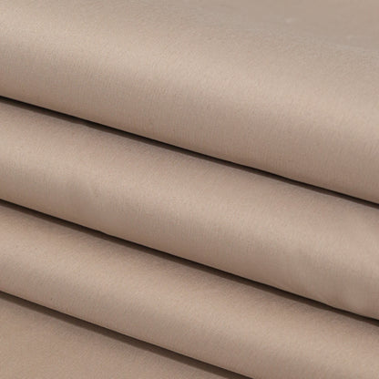 Bering Sea and Simply Taupe Reversible Polyester Taffeta Folded