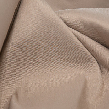 Bering Sea and Simply Taupe Reversible Polyester Taffeta Detail