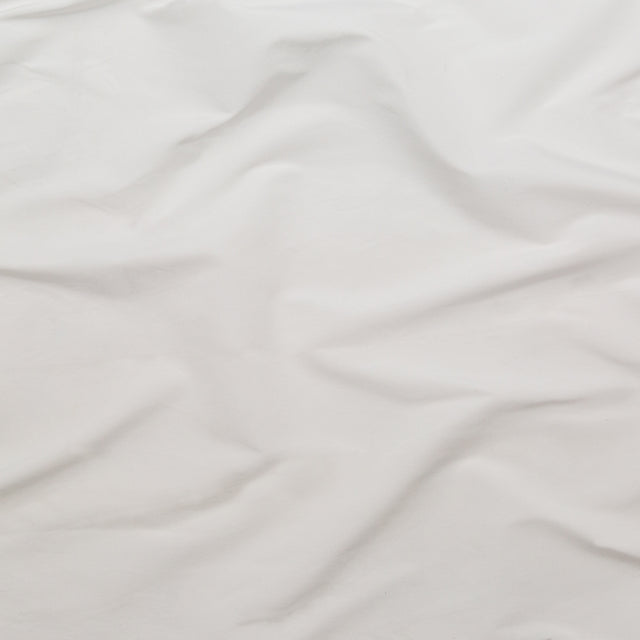Snow White Polyester Faille
