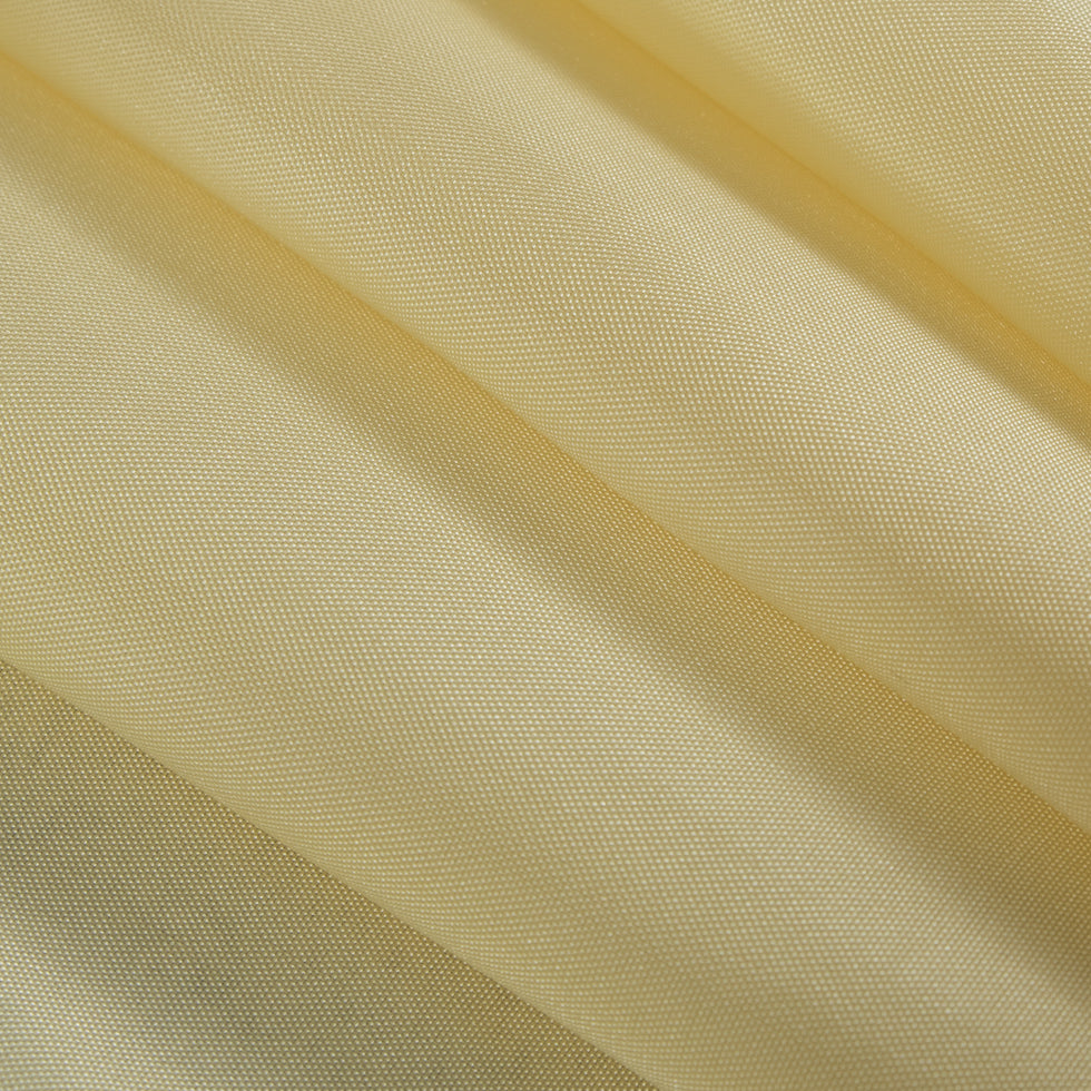 Old Yellow Polyester Lining Folded