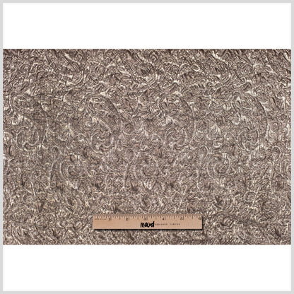Gold Metallic Crinkled Brocade Full