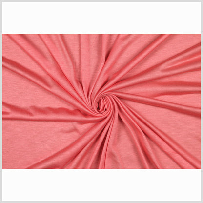Heathered Salmon Sheer Rayon Jersey Full