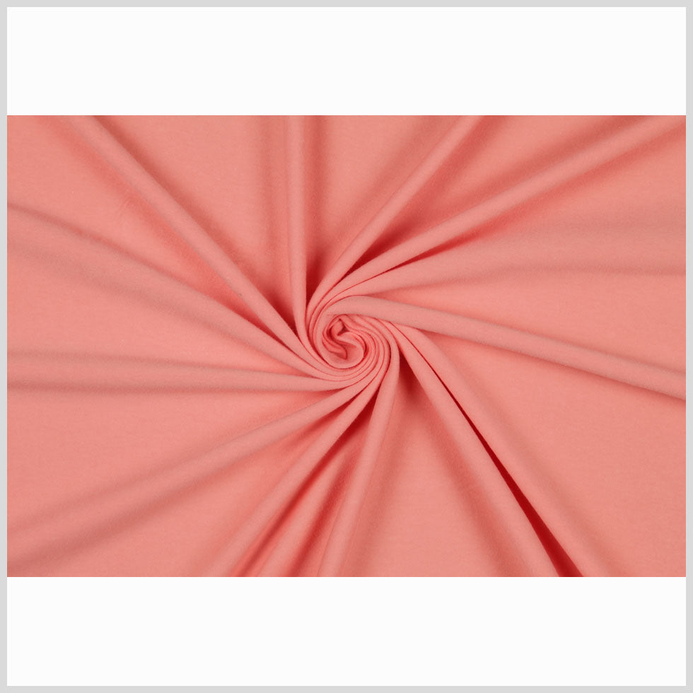 1 Yard of Peach Heavy Stretch Rayon Jersey Full
