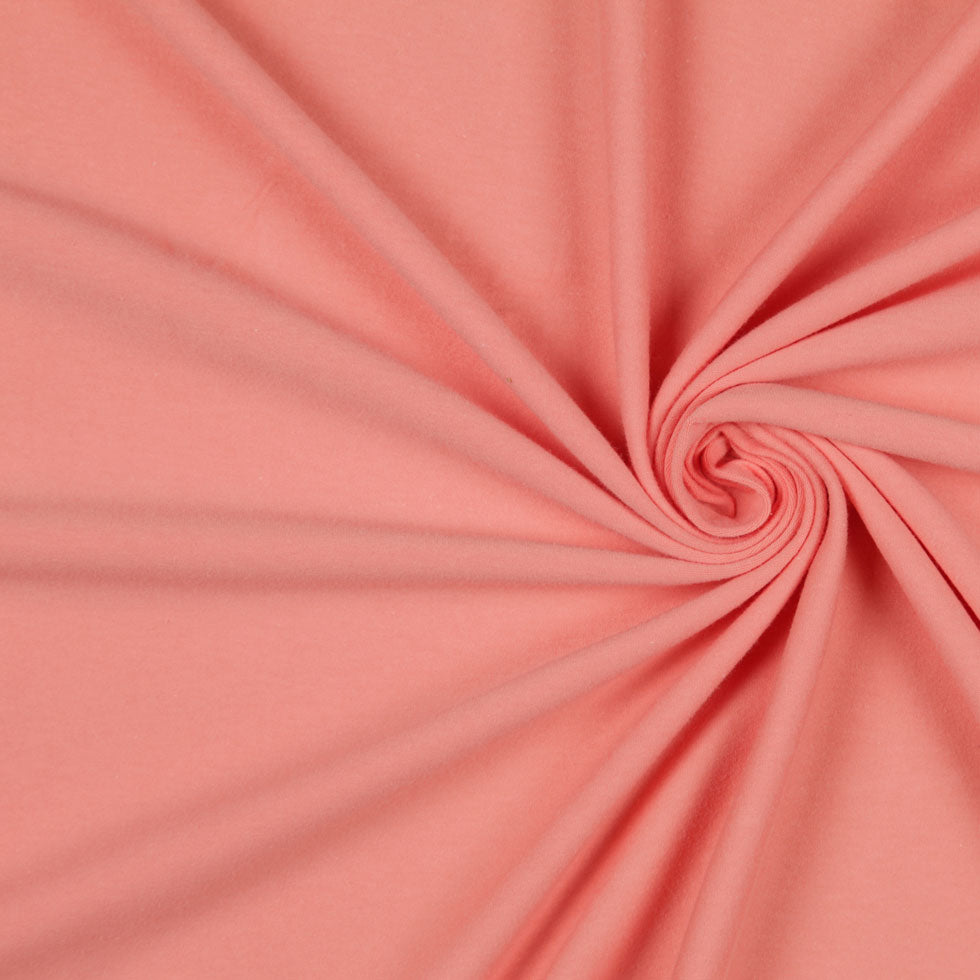 1 Yard of Peach Heavy Stretch Rayon Jersey