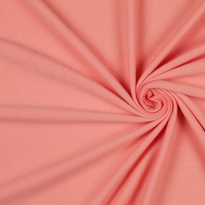 1 Yard of Peach Heavy Stretch Rayon Jersey
