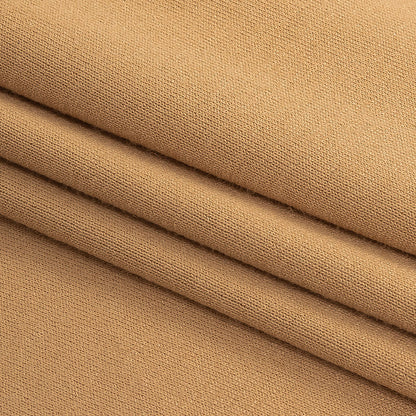 Warm Beige Stretch Rayon Jersey Folded