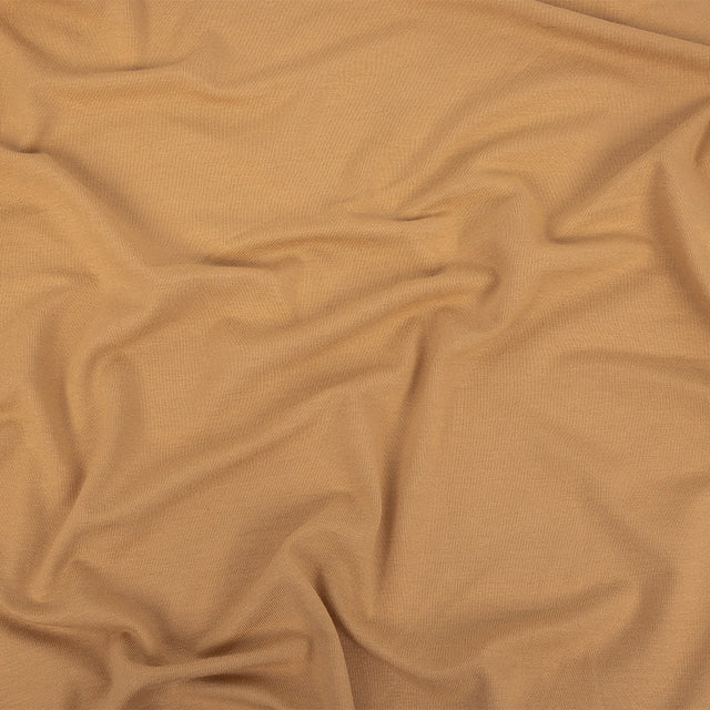 Warm Beige Stretch Rayon Jersey