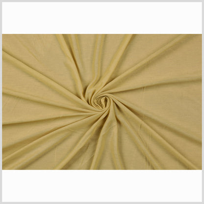 Dirty Yellow Sheer Rayon Jersey Full