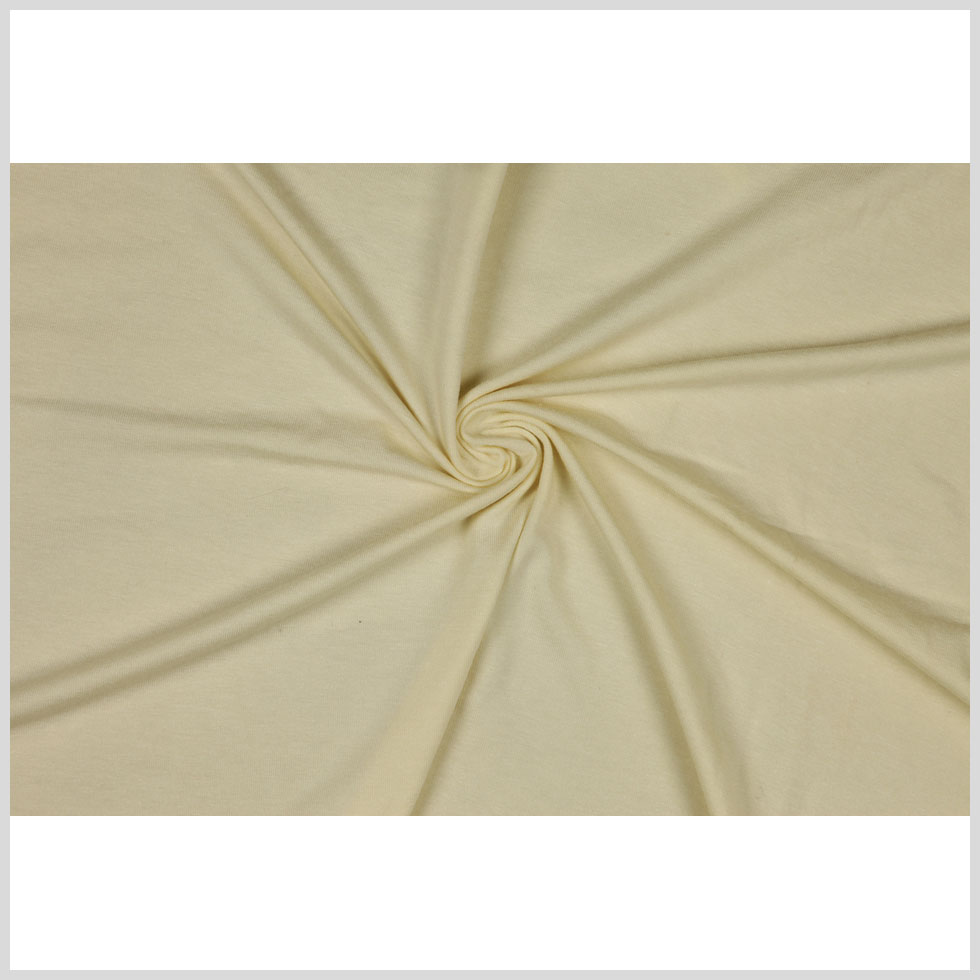 Pastel Yellow Stretch Rayon Jersey Full