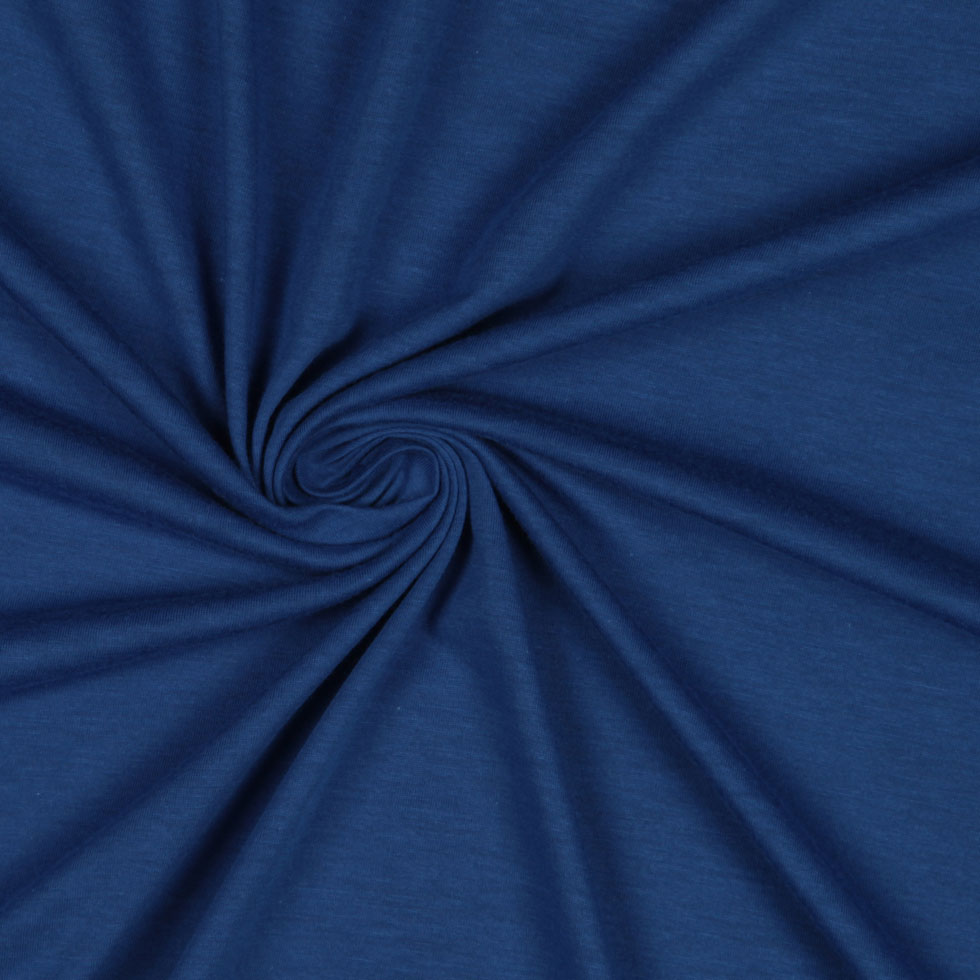 Bright Cobalt Stretch Rayon Jersey Detail