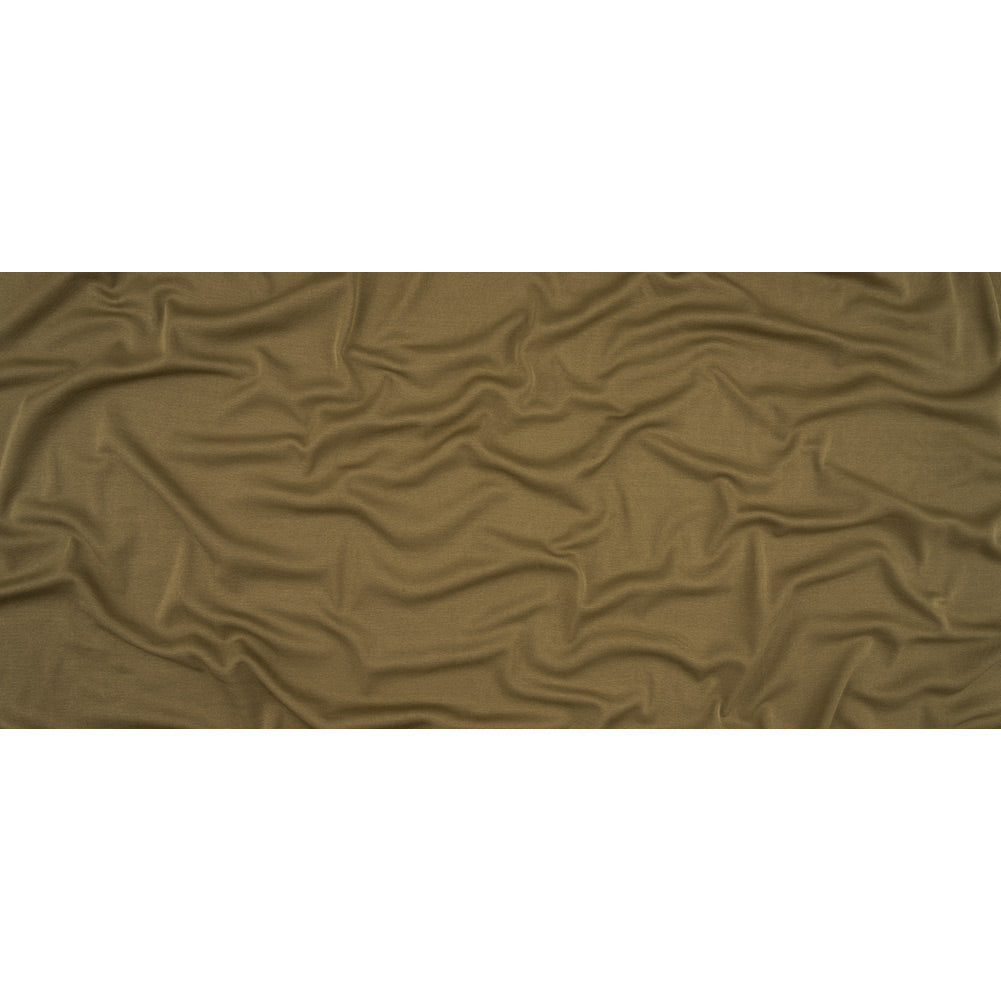 Light Olive Rayon 1x1 Rib Knit Full