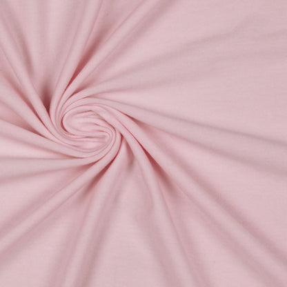 Barely Pink Stretch Rayon Jersey Detail
