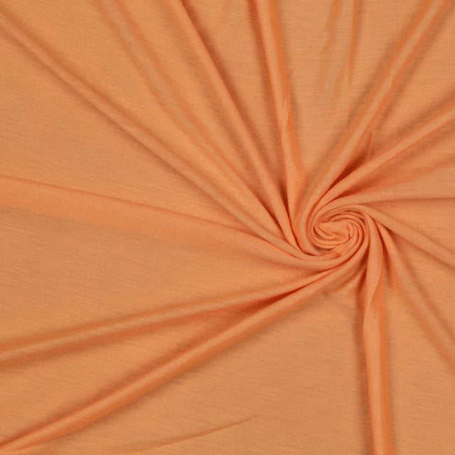 Muskmelon Stretch Silk and Rayon Jersey