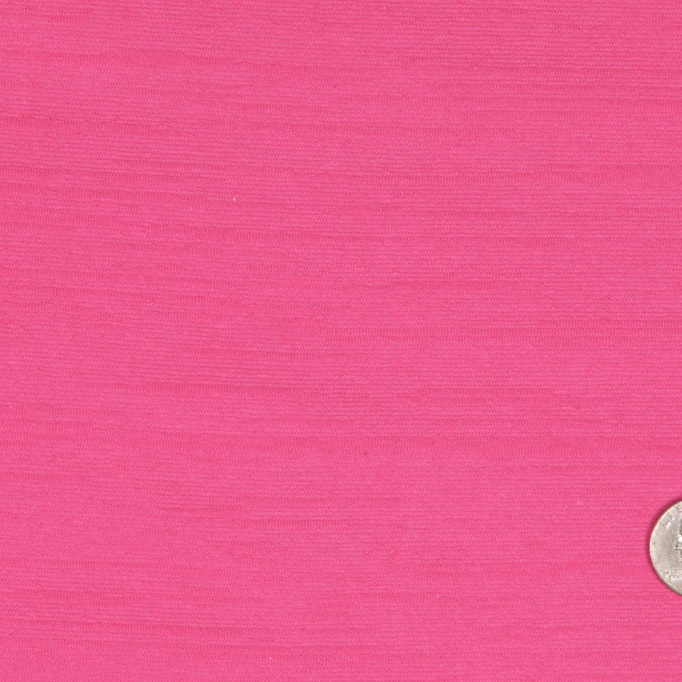 Bright Pink Solid Jersey Detail