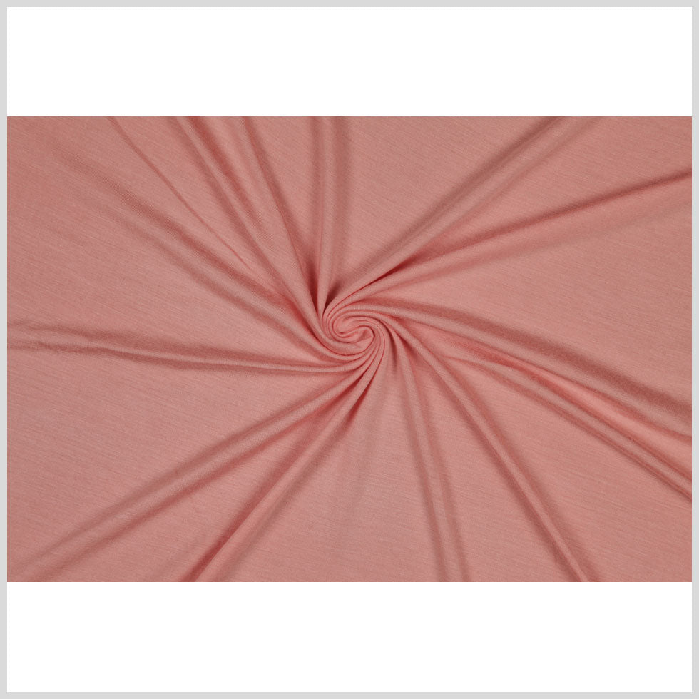 Salmon Stretch Rayon Jersey Full