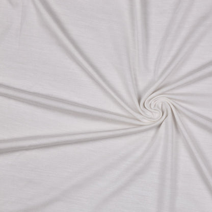 Ivory Stretch Rayon Jersey